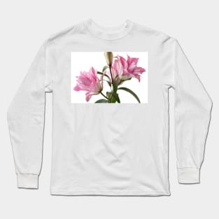 Lilium  Roselily Isabella  Double Oriental hybrid Lily Long Sleeve T-Shirt